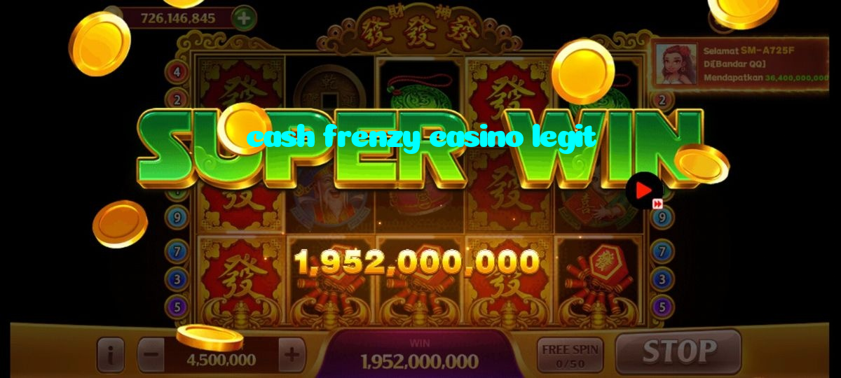 cash frenzy casino legit casino presented on mobile device in Pakistan with slots and live games