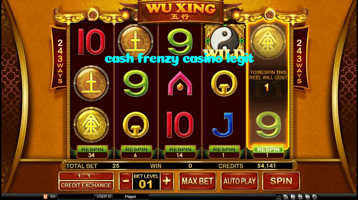 cash frenzy casino legit